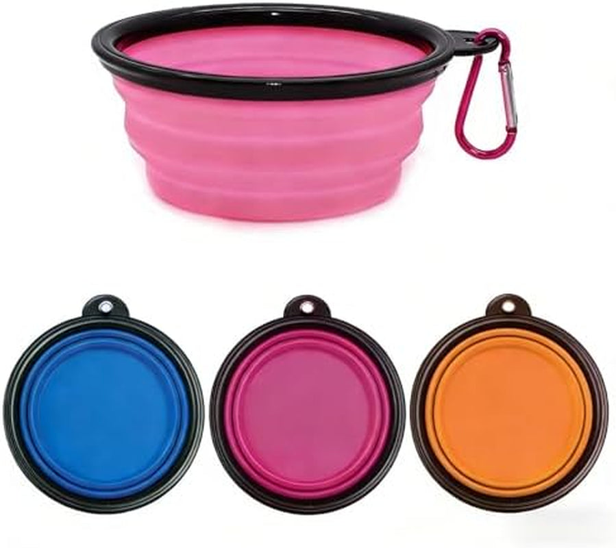 1pc-collapsible-silicone-pet-feeder-portable-dog-travel-bowls-water-food-container-with-carabiner-hook-space-saving-cat-bowl-small-350ml-12fl-oz-blue