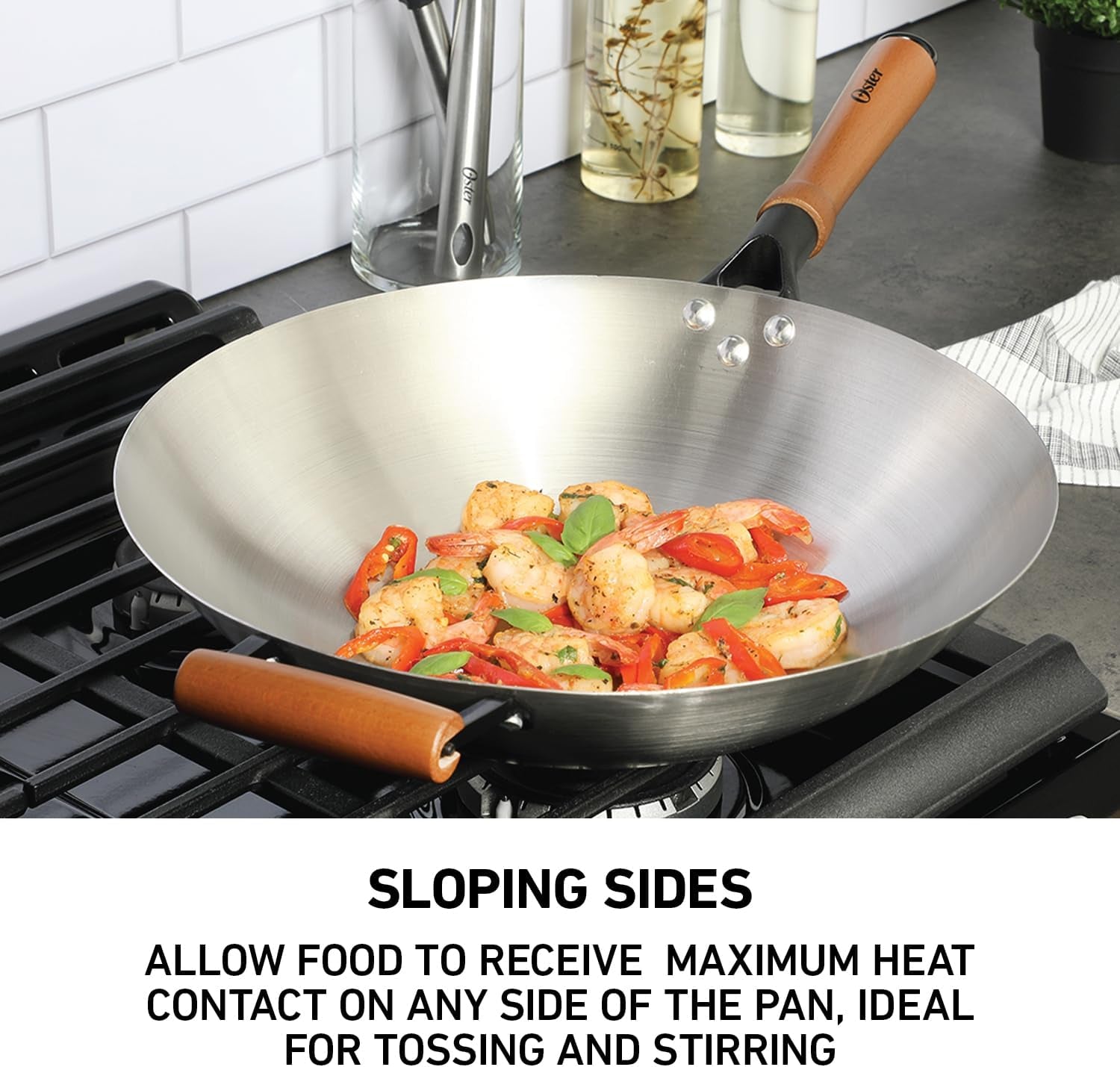 oster-sangerfield-14-inch-stainless-steel-wok-with-wood-handles-durable-non-stick-stir-fry-pan-for-gas-and-electric-stovetops