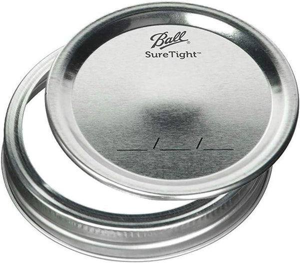 Wide Mouth Pint Mason Jars with Lids & Bands | 16-Oz | 2-Pack9