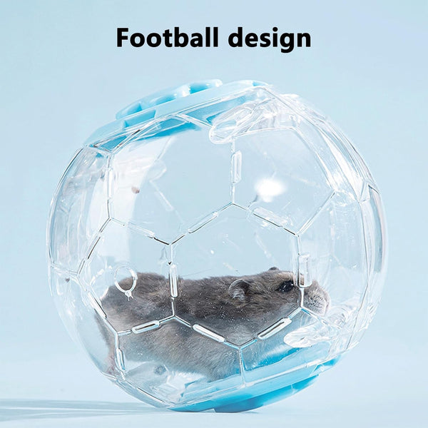 Football Design Dwarf Hamster Ball 5.1 Inch (5.1In) | Ideal Small Hamster Ball for Mice. Breathable Football Design Ensures Safe, Fun Exercise and Prevents Boredom9
