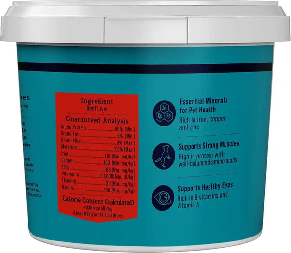 Stewart Freeze Dried Dog Treats, 100% Beef Liver, 21 Oz Tub | Premium Quality Raw Protein, Single Ingredient, High Protein Training Treats & Food Topper, No Refrigeration, Cat Friendly9