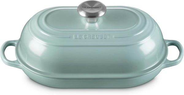 Le Creuset Enameled Cast Iron Oval Bread Oven, 11.5 Inch, Sea Salt1