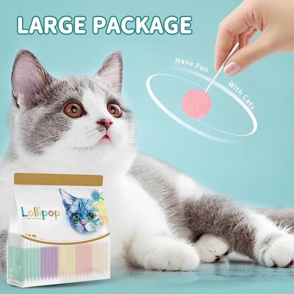 Lollipop Cat Treats, Freeze-Dried Lickable Snacks for Indoor Cats, Natural Soft Puree Wet Snacks Pops, Premium Cat Treats Lollipop Ideal for All Breeds and Ages Cats (Mixed (25 Pcs))4