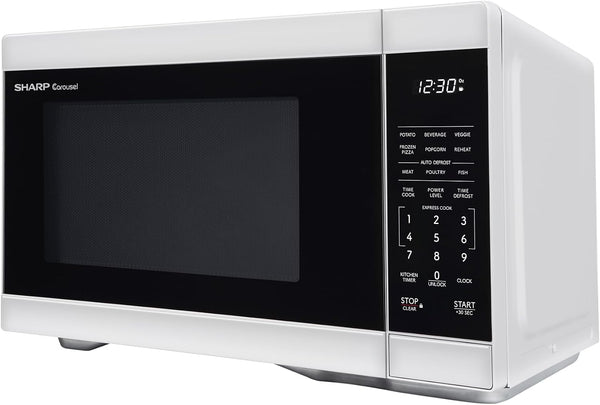 SMC1161KW 1.1 Cu. Ft. 1000W White Countertop Microwave Oven11