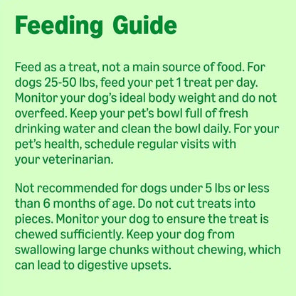Amazon Basics Dental Dog Treats to Help Clean Teeth & Freshen Breath for Medium Dogs, Unflavored, per Pack: 36 Count, 2.25 Pounds (Previously Wag)7