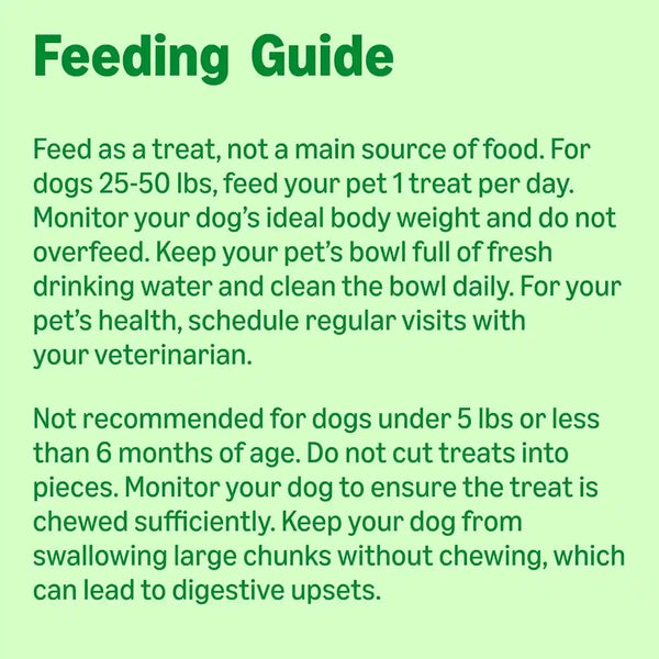 Amazon Basics Dental Dog Treats to Help Clean Teeth & Freshen Breath for Medium Dogs, Unflavored, per Pack: 36 Count, 2.25 Pounds (Previously Wag)7