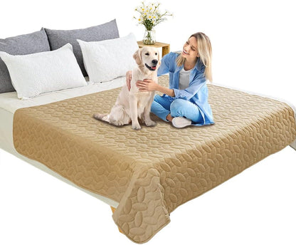 Ameritex Pet Bed Cover Dog Bed Blanket for Sofa and Furniture Waterproof New Pattern Design (30X70 Inch, Dark Grey)40