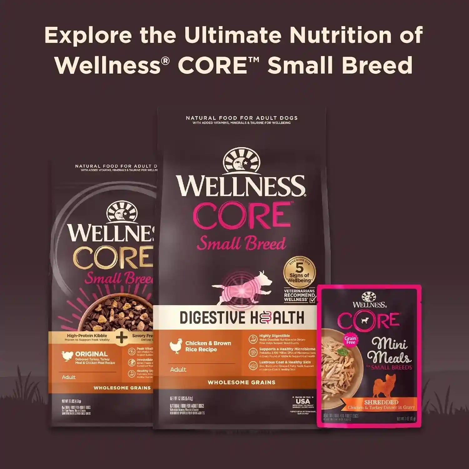 wellness-core-small-breed-mini-meals-shredded-variety-pack-adult-wet-dog-food-grain-free-natural-3-oz-pack-of-12