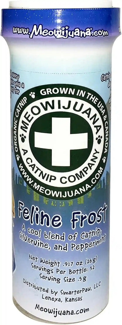 Meowijuana Winter Lift Catnip Blend | High-Potency, Hand-Harvested | Organic Hand-Harvested North American Catnip Blend for Cats; Fine-Ground for Toys, Beds & Scratchers; Play or Calm11
