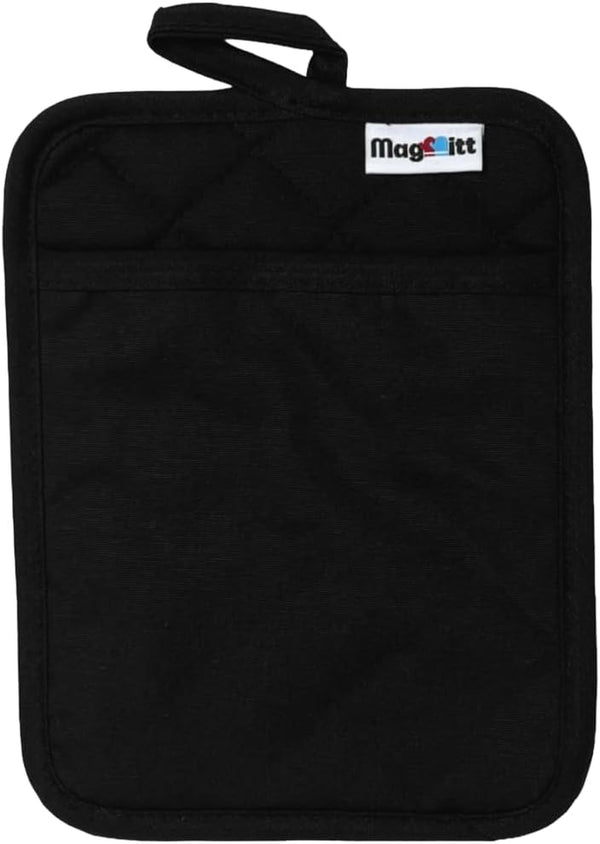 Magnetic Oven Mitts & Pot Holder 3 Pc Set, High Heat Silicone Black | Heat Resistant to 500F, 2 Mini Mitts & 1 Hot Pad, Magnetic Storage, Non-Slip Grip, 100% Machine Washable, Premium Cotton9