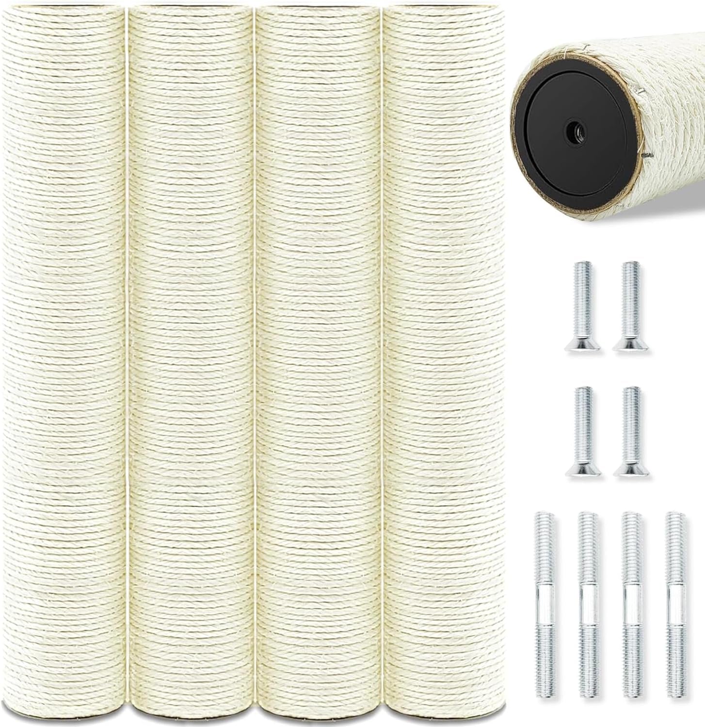 cat-scratching-post-replacement-pole-2-pcs-15-7in-cat-tree-replacement-post-natural-sisal-cat-tree-replacement-parts-with-m8-screws-cat-scratch-post-for-refurbishment-15-7in-40cm