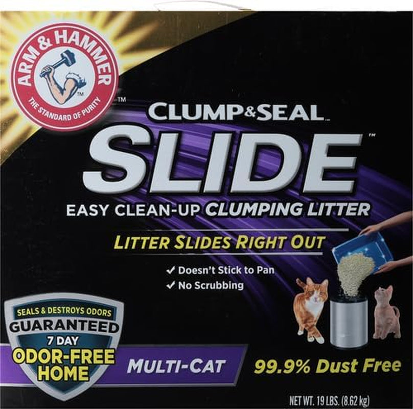 arm-hammer-slide-multi-cat-easy-clean-up-litter-19-lb-033200973577