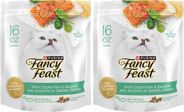Purina Fancy Feast Dry Cat Food with Ocean Fish and Salmon - 3 Lb. Bag15