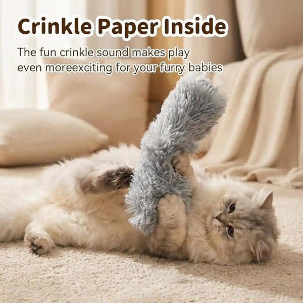 Cat Toys 3 Pack Catnip Pillows, Soft and Durable Crinkle Sound, Solid | with Catnip Inside, Interactive Cat Toy for Indoor Cats, Promotes Kitty Exercise5