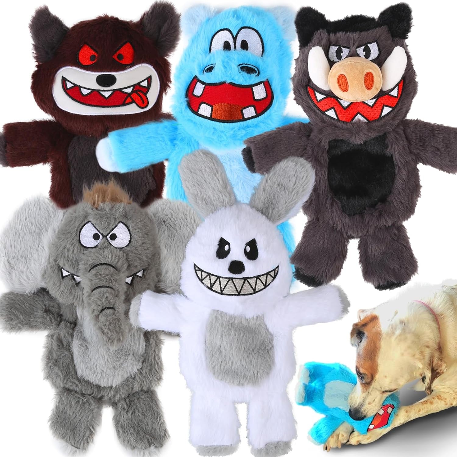 bzonsmart-dog-squeaky-toys-plush-chew-toys-for-small-medium-large-dogs-double-sound-non-toxic-soft-plush-double-layer-reinforced-sewing-suitable-for-interactive-playing-chewing-teething