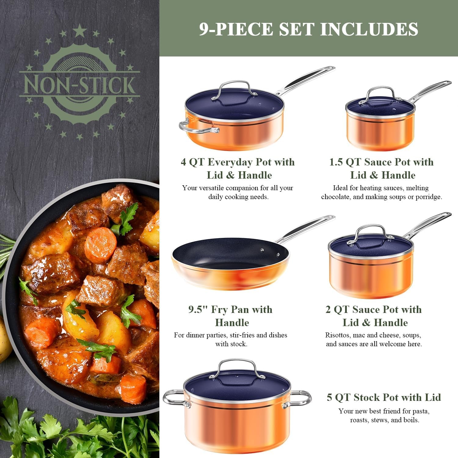 9pc-cookware-set-healthy-duralon-blue-ceramic-nonstick-coated-diamond-infused-scratch-resistant-pfas-free-oven-safe-induction-ready-evenly-heats-tempered-glass-lids-stay-cool-handle