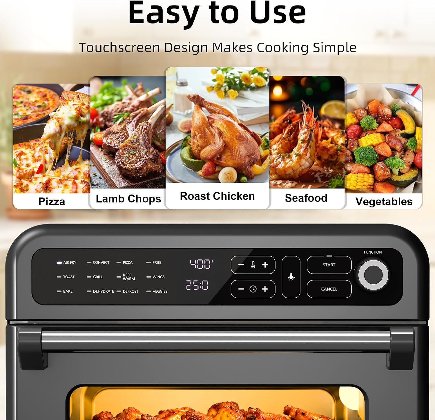 air-fryer-toaster-oven-19-qt-12-in-1-functions-air-fry-broil-keep-warm-bake-defrost-ouchscreen-controls-nonstick-75-450-dishwasher-safe-accessories-black