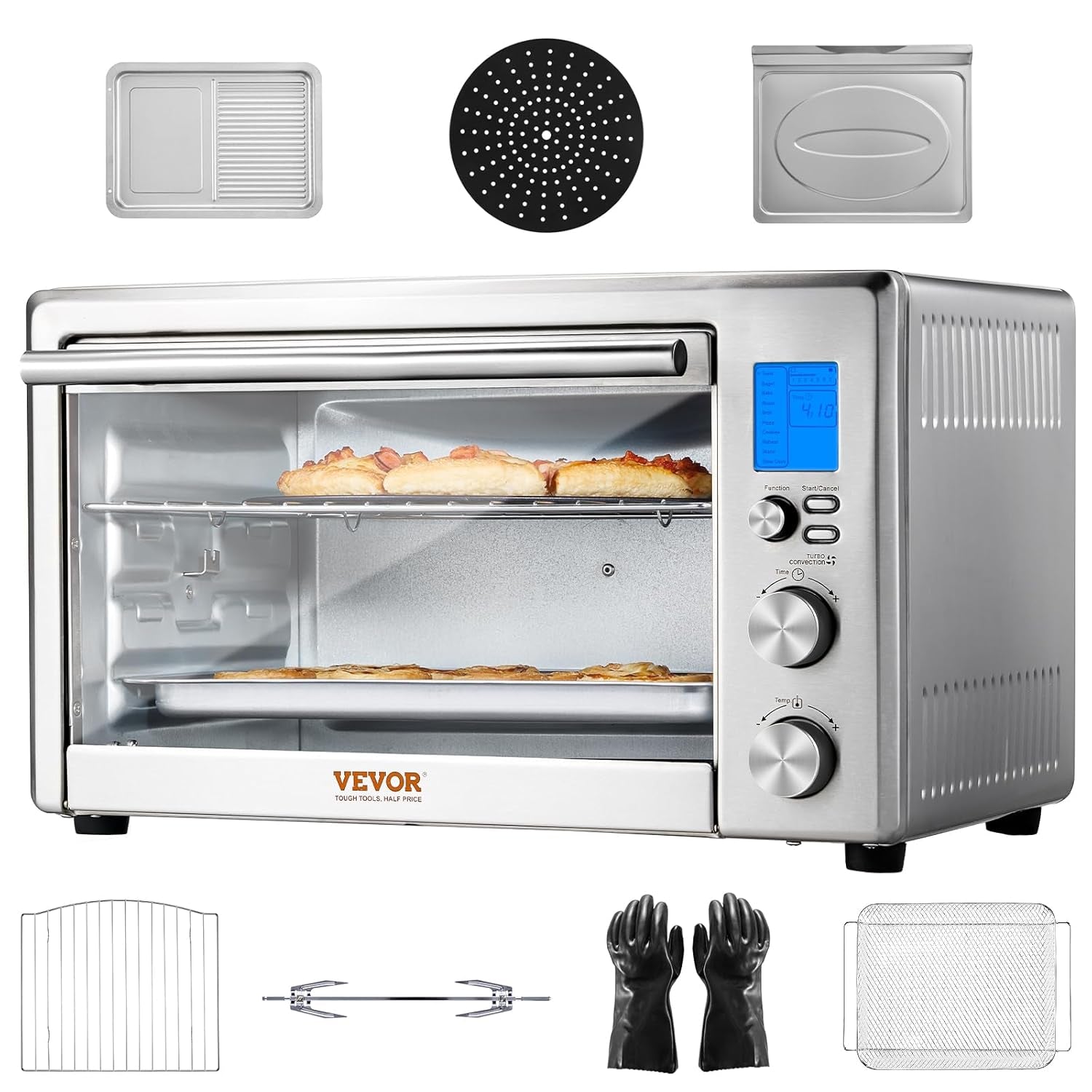 air-fryer-toaster-oven-28l-29-6qt-large-capacity-13-in-1-functional-convection-oven-1800w-2-tier-toaster-ovens-countertop-combo-with-wire-racks-pizza-pan-gloves-home-and-commercial-use