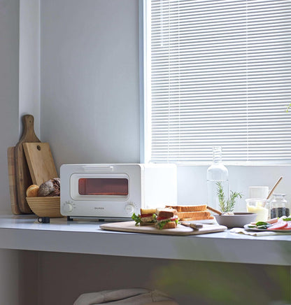 the Toaster Pro | Steam Oven Toaster | Compact 14.1″W × 12.6″D × 8.2″H | 6 Modes: Shokupan, Golden Toast, Pizza, Croissant, Oven, Salamander Grill | (Baking Tray Sold Separately) | Off-White7