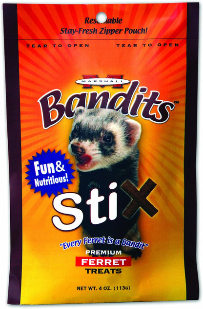 Marshall Bandits Premium Ferret Treats – Peanut Butter Flavor – 3 Oz – Soft, Chewy Snacks for Training, Bonding & Daily Treating6