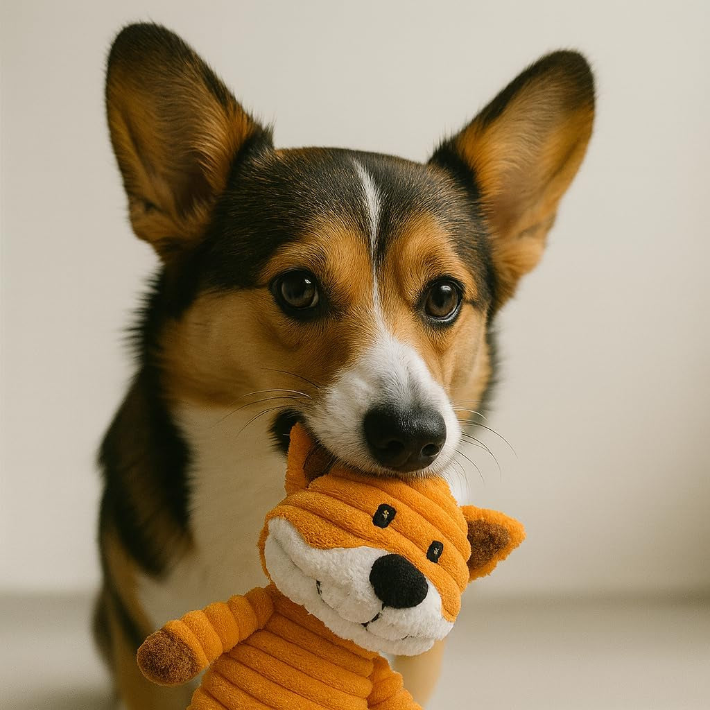 jalousie-plush-toys-assortment-value-bundle-puppy-pet-mutt-squeak-toy-for-medium-large-dogs-5-pack-corduroy