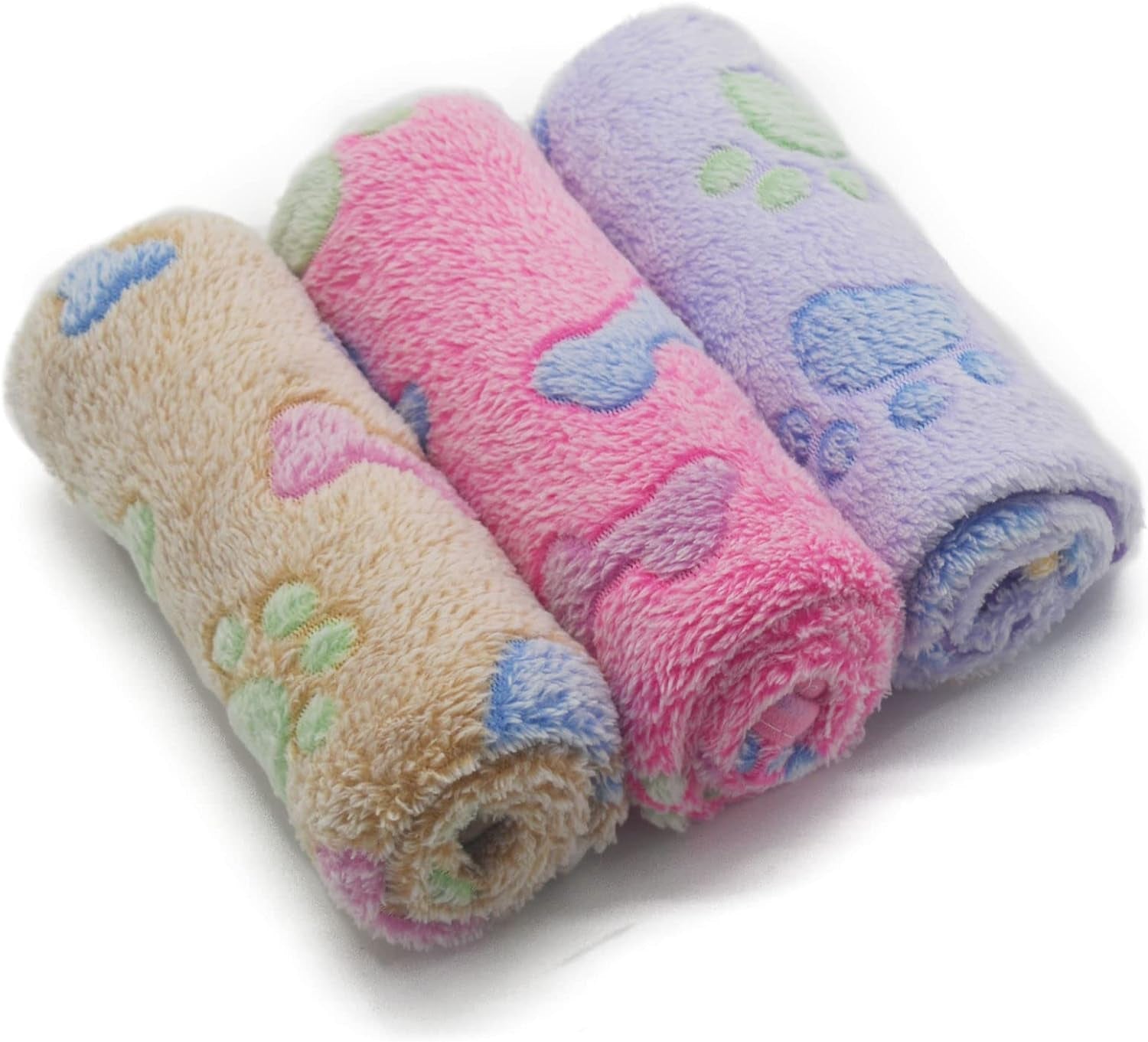 1-pack-3-puppy-blankets-super-soft-warm-sleep-mat-grey-cute-print-blanket-fluffy-fleece-pet-blanket-flannel-throw-dog-blankets-for-small-dogs-puppy-dogs-fluffy-cats-bone-small23x15