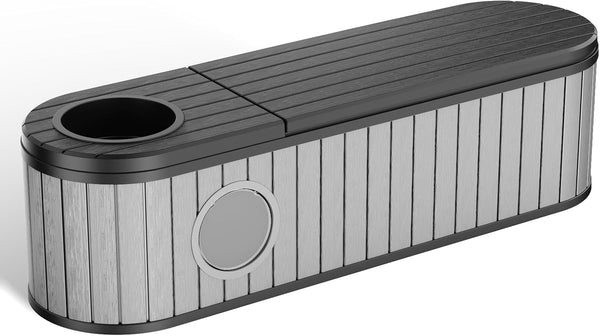 Cat Litter Box Enclosure for Multi-Cat Homes, Hidden Litter Box Furniture for Indoor, Kitty Cabinet with Bench, Easy to Clean, Versatile Design9
