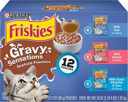 Purina Friskies Wet Cat Food Pate, Pate Salmon Dinner - (Pack of 24) 5.5 Oz. Cans12