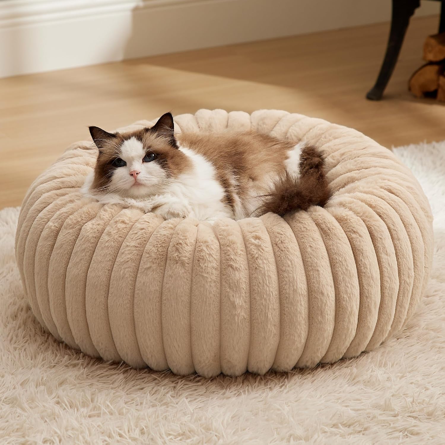 bedsure-comfyfleece™-donut-large-dog-bed-washable-faux-fur-with-corduroy-fleece-anti-slip-bottom-round-pet-bed-with-removable-cover-camel-brown-36x36x8-inches-36x36x8in-calming-round-pet-bed-support-plush-with-removable-corduroy-fleece-for-big-dog-anti-slip-bottom-camel-brown