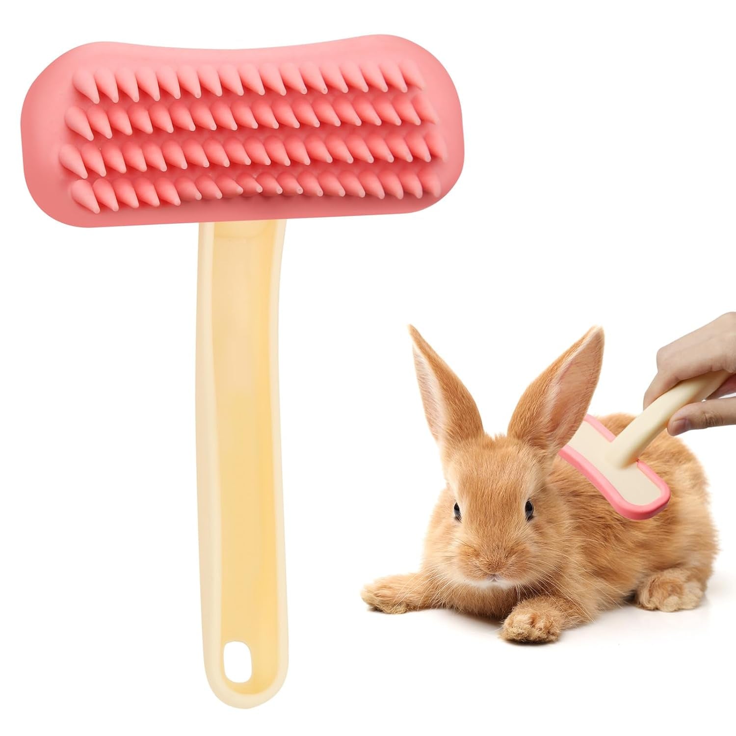 rabbit-brush-soft-silicone-small-animal-massage-comb-practical-bunny-brush-for-grooming-bunny-grooming-kit-supplies-suitable-for-cats-puppies-other-pets