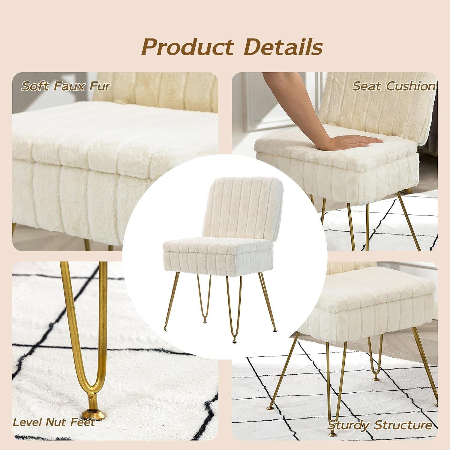 vanity-chair-with-storage-comfy-ottoman-with-folding-back-faux-fur-vanity-stool-with-4-metal-legs-for-make-up-furry-padded-seat-with-anti-slip-feet-for-bedroom-dressing-room-white