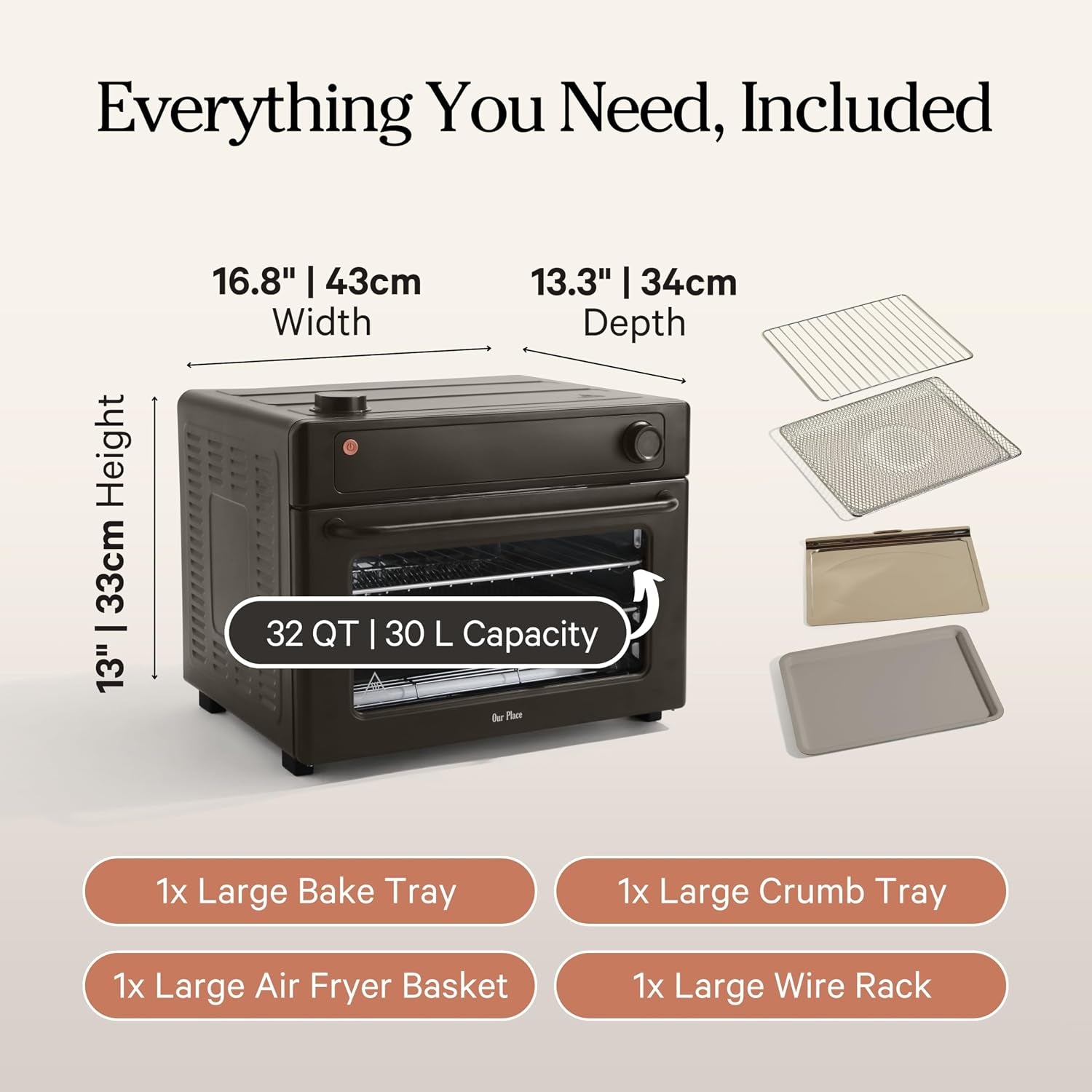 our-place-wonder-oven-pro-8-in-1-digital-air-fryer-oven-3-rack-32-qt-non-toxic-air-fryer-toaster-oven-combo-basket-rack-pan-tray-air-fry-toast-roast-bake-reheat-broil-proof-dehydrate