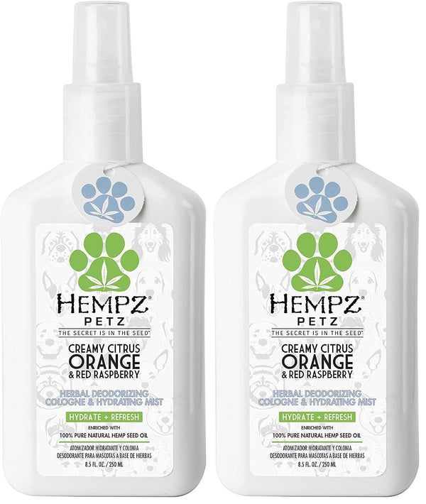 Hempz Petz, Dog Cologne, Sweet Pineapple & Honey Melon Herbal Deodorizing Spray, 8.5 Oz.7