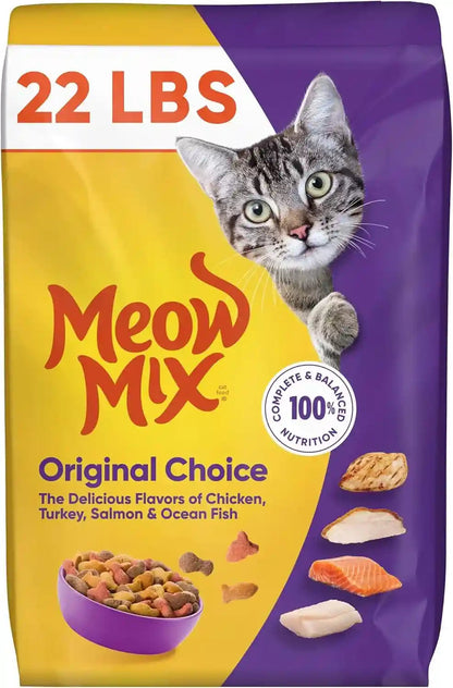 Meow Mix Original Choice Dry Cat Food, 6.3 Pound Bag13