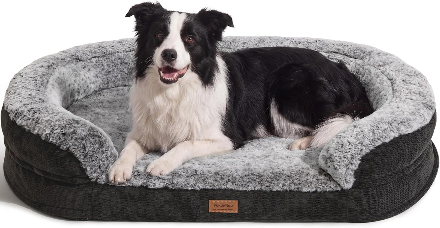 fukumaru-large-thickened-dog-couch-bed-orthopedic-waterproof-washable-heavy-duty-dog-sofa-with-4-extra-thick-egg-crate-foam-relieves-joint-pressure-fully-removable-fits-medium-to-large-dogs