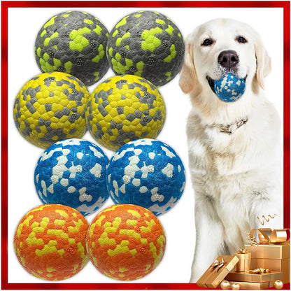 Mankoda Dog Balls, 3" Indestructible Tennis Balls for Aggressive Chewers | Floating Fetch Toys, Durable ETPU Rubber, Bouncing & Lightweight, Interactive Chewing Safe for Medium Large Dogs - 3 Pack12