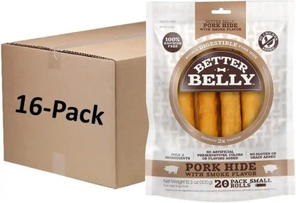 Better Belly Highly Digestible Rawhide Large Roll Chews, 3 Count (Pack of 1)16