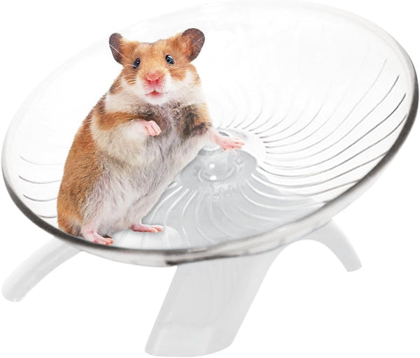 Hamster Wheel, Hermit Crab Climbing Toys Silent Exercise Running Wheel, 13Cm Small Animal Exercise Wheels Hermit Crabs Wheel for Hamsters, Gerbils, Mice or Other Small Animals1