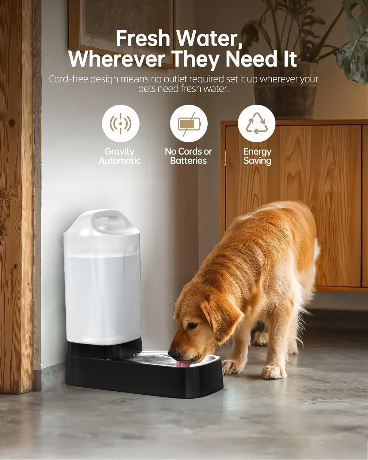 automatic-dog-water-bowl-dispenser-2-4-gallon-gravity-pet-water-dispenser-with-304-stainless-steel-bowl-dog-auto-feeders-bowls-self-waterer-easy-carry-handle-for-large-dogs-cats-multi-pet-home