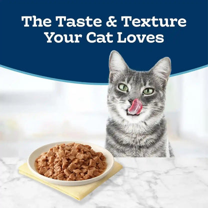 Blue Buffalo Tastefuls Flaked Adult Wet Cat Food Variety Pack (Tuna, Chicken, Fish & Shrimp), Natural Ingredients Enhanced with Vitamins, Minerals & Other Nutrients, 3-Oz. Each (12 Cans)4