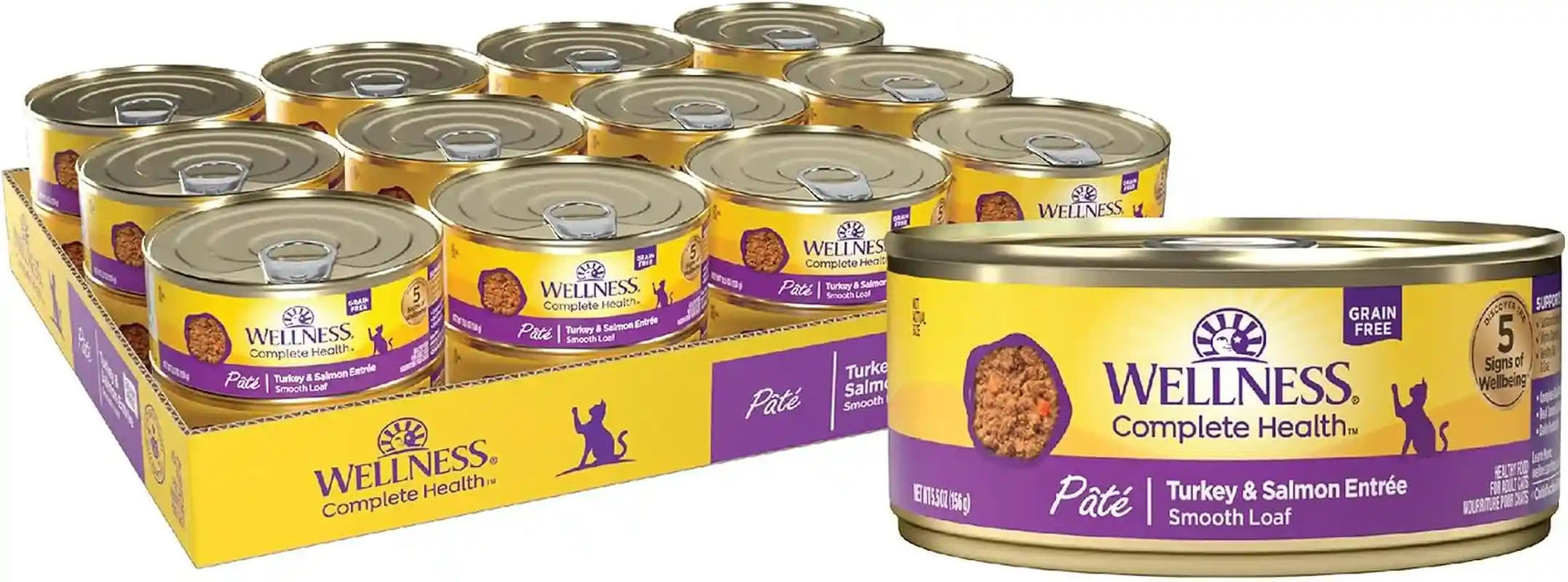 wellness-complete-health-pate-adult-canned-wet-cat-food-natural-protein-rich-grain-free-chicken-entree-recipe-3-oz-pack-of-24-cans
