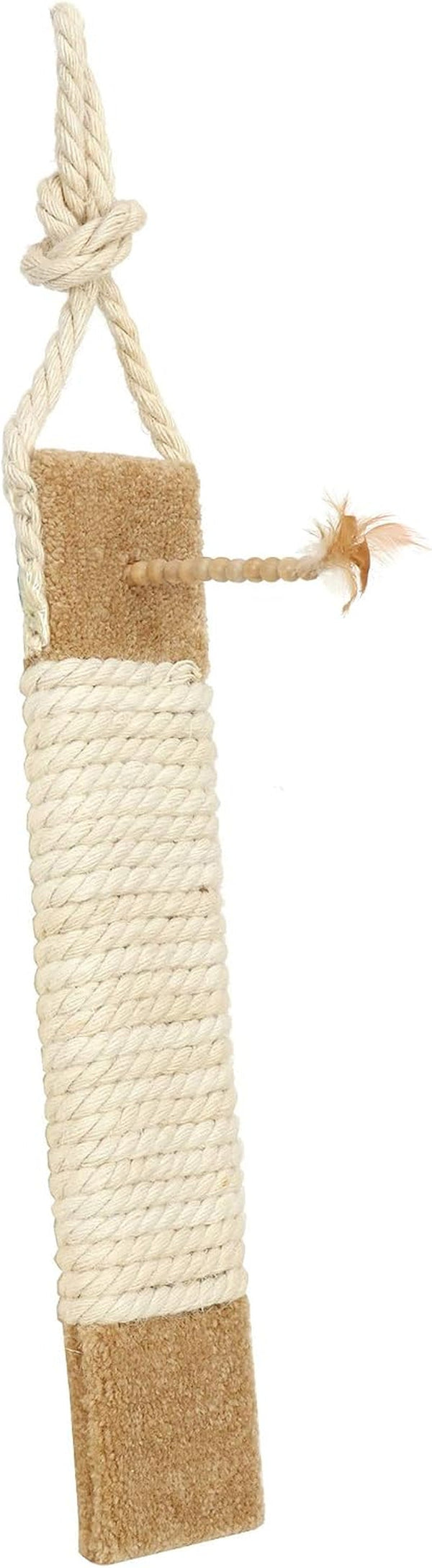 Ware Manufacturing Carpeted Kitty Scratch Surface Door Hanger Post, 19"2