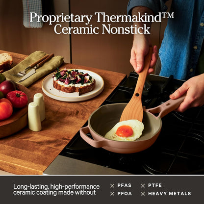 Our Place Tiny Cookware Duo, 3-Piece Compact Ceramic Nonstick Cookware Set4