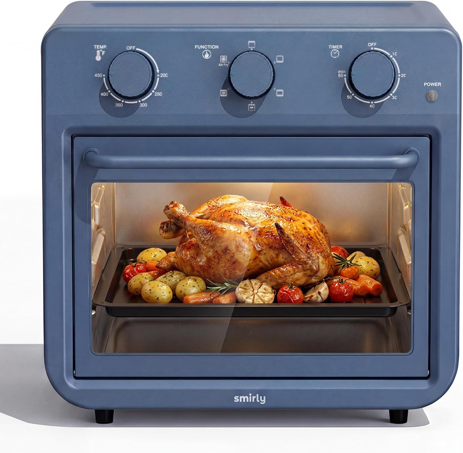 6-in-1-air-fryer-toaster-oven-combo-27qt-toaster-oven-blue-toaster-ovens-countertop-for-toast-roast-bake-broil-reheat-and-warm-fits-12-pizza-4-lb-turkey-6-toast