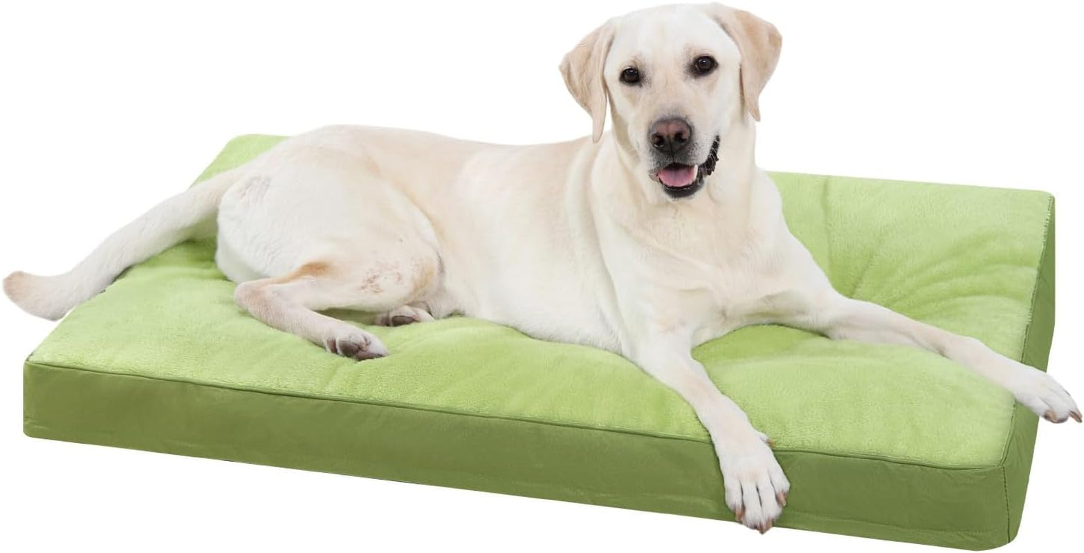 dog-crate-bed-waterproof-deluxe-plush-dog-beds-with-removable-washable-cover-anti-slip-bottom-pet-sleeping-mattress-for-large-medium-jumbo-small-dogs-41-x-27-inch-gray