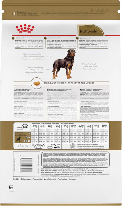 ROYAL CANIN Breed Health Nutrition Rottweiler Adult Dry Dog Food, 30 Lb Bag2