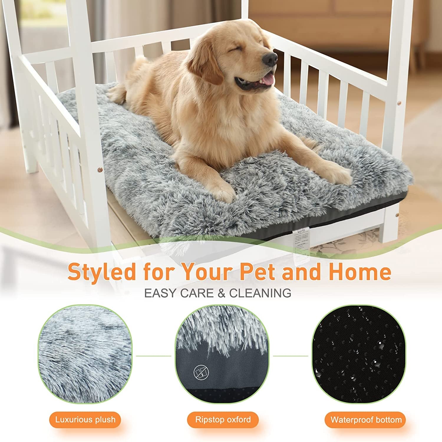 kisyyo-premium-washable-orthopedic-dog-bed-41-extra-large-crate-mat-with-non-slip-base-plush-support-for-pets-up-to-90-lbs-grey