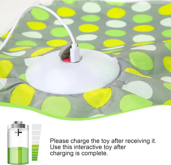 Interactive Cat Toys for Indoor Cats & Kittens - Automatic Hide & Seek Toy with Feather Tail,Squeaky Mouse Sounds, Motion Activated,Usb Rechargeable Boredom Relief & Self Play Enrichment Game5