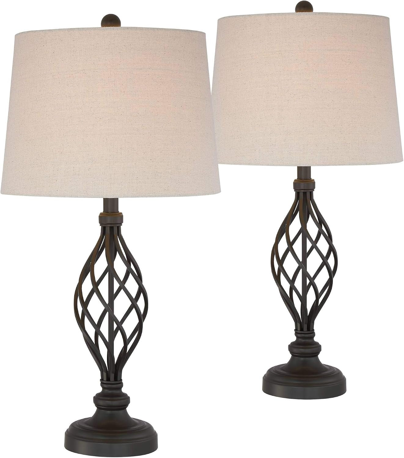 annie-28-tall-table-lamps-set-of-2-open-scroll-iron-bronze-brown-traditional-farmhouse-rustic-living-room-bedroom-house-bedside-nightstand-home-tapered-cream-drum-shade