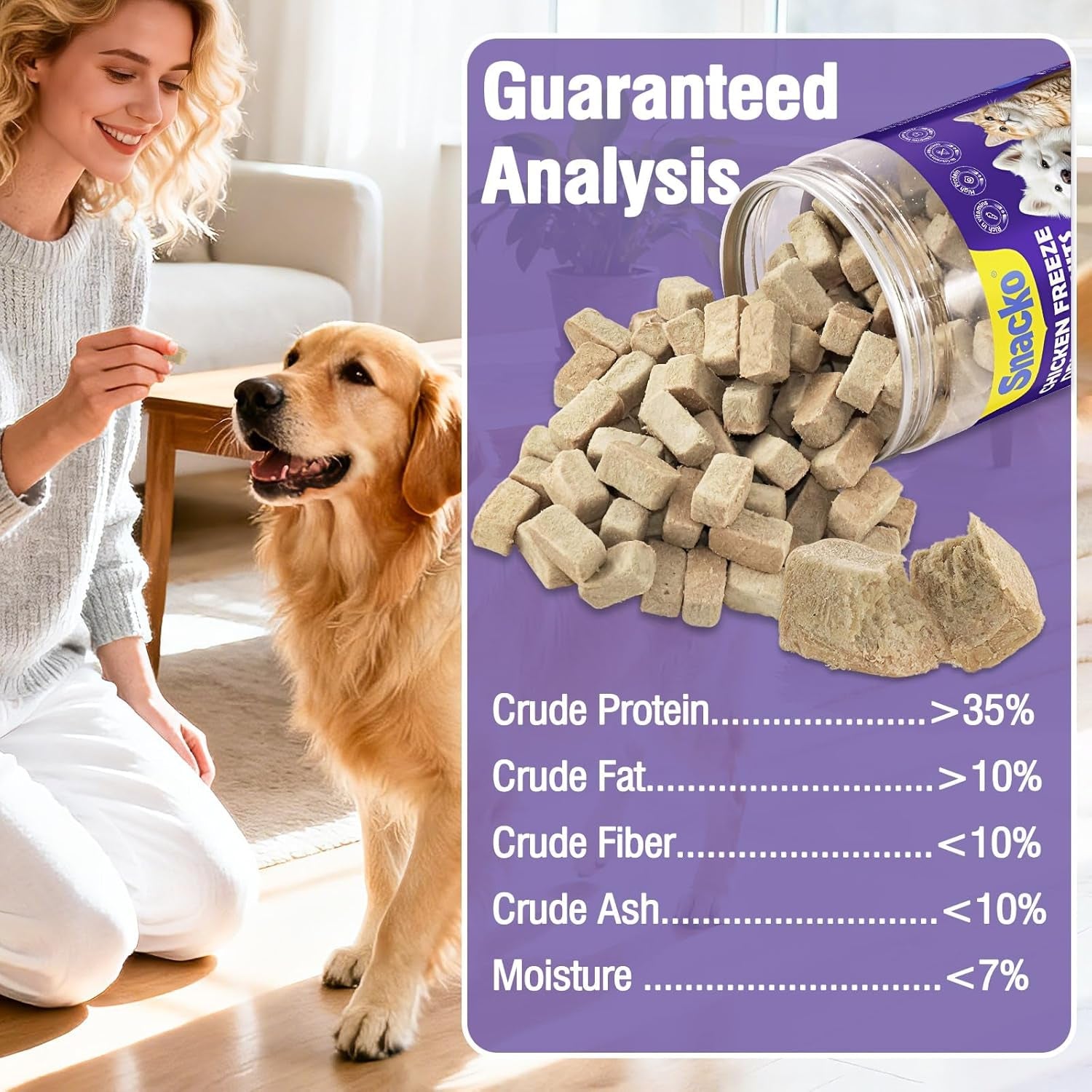 freeze-dried-chicken-cat-treats-100g-natural-chicken-cube-snacks-high-protein-grain-free-healthy-dog-treats-for-daily-hip-joint-care-pet-training-reward-snack